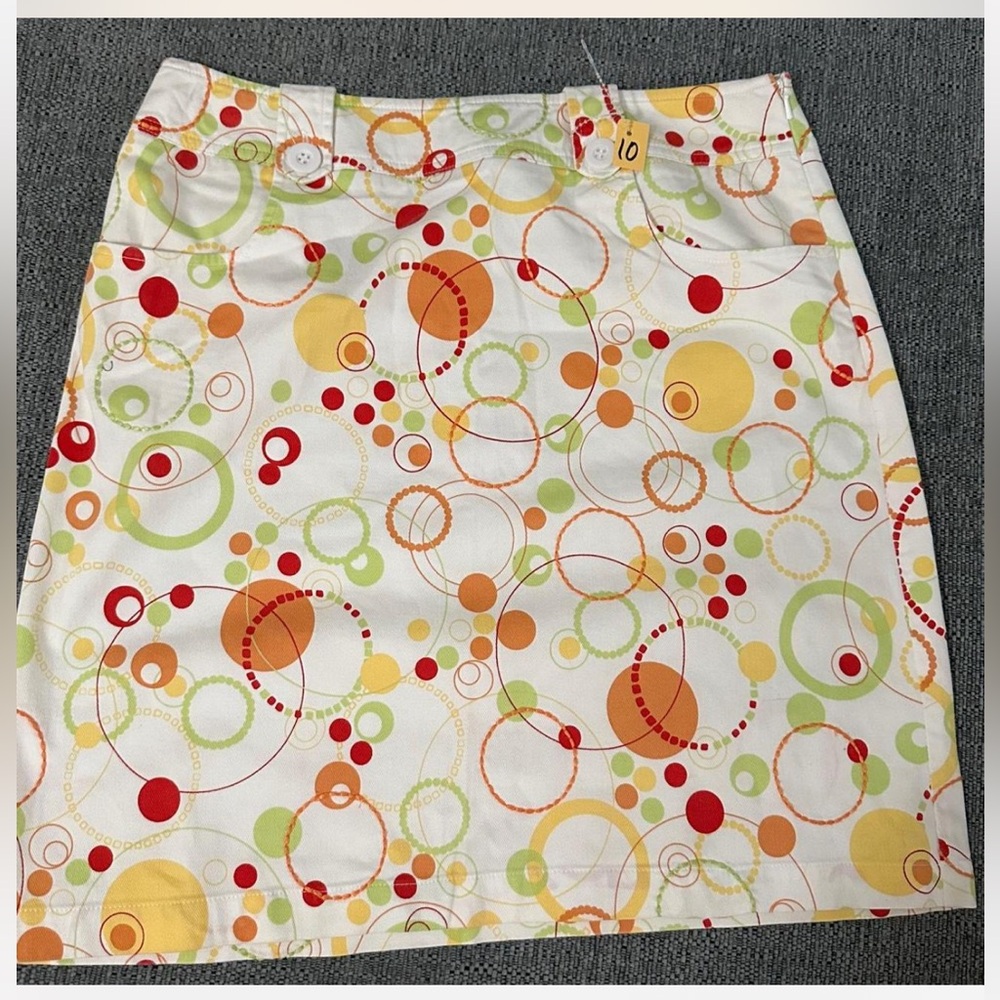 70s style mini skirt